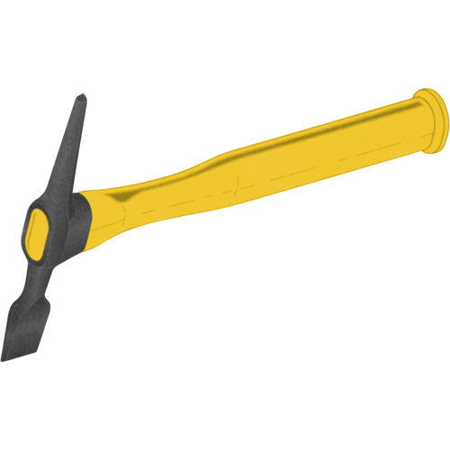 Plastic Handle Chipping Hammers, 11-7/8", 16 oz. Head, Steel Dufferin Supply