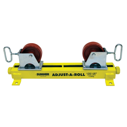 Adjust-A-Rolls&reg; Stand, 1000 lbs. Load Capacity, 36" Pipe Capacity Dufferin Supply