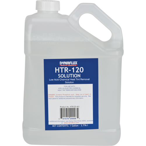 HTR-121 Mild Solution for Heat Tint Removal System Machine, Jug Dufferin Supply
