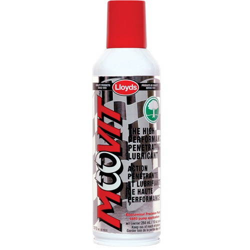 Moovit High Performance Lubricant, Aerosol Can/Trigger Bottle, 10 oz/10 oz. Dufferin Supply