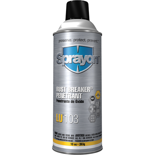 LU103 Rust Breaker Penetrant, Aerosol Can, 16 oz. Dufferin Supply