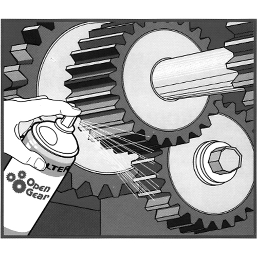 Lubrifiant OPEN GEAR, Canette a&eacute;rosol Dufferin Supply
