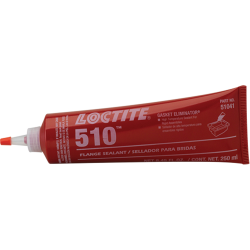 Flange Sealant 510 Gasket Eliminator High Temperature, Tube, Red Dufferin Supply
