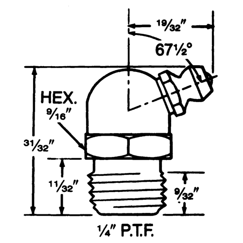 Raccord, Filetage de 1/4" Dufferin Supply