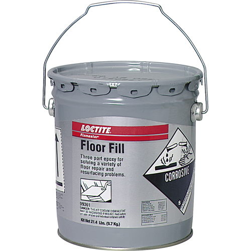 Produit de remplissage pour plancher Fixmaster, Trousse, Gris Dufferin Supply