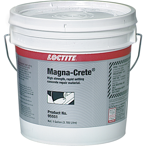 Produit de r&eacute;paration du b&eacute;ton Magna-Crete Fixmaster, Trousse, Gris Dufferin Supply