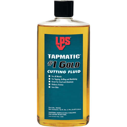 Tapmatic&reg; #1 Gold Cutting Fluids, 16 fl. Oz. Dufferin Supply