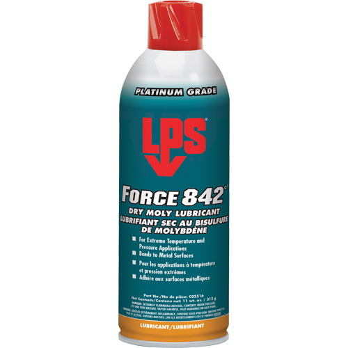 Lubrifiant sec au Moly Force 842°, Canette a&eacute;rosol Dufferin Supply