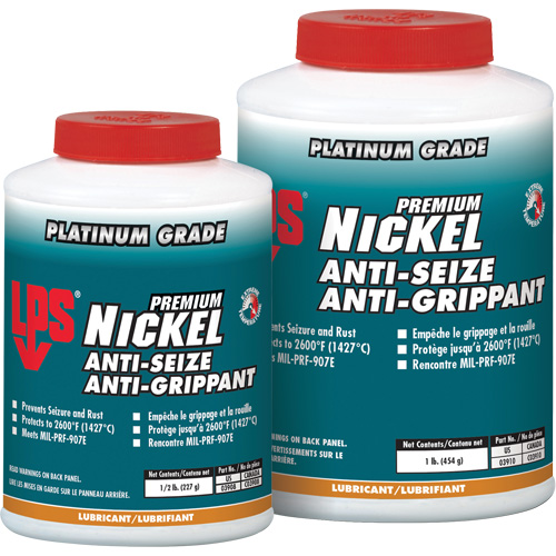 Antigrippant au nickel, Bouteille, 2600°F (1427°C) temp. max. Dufferin Supply