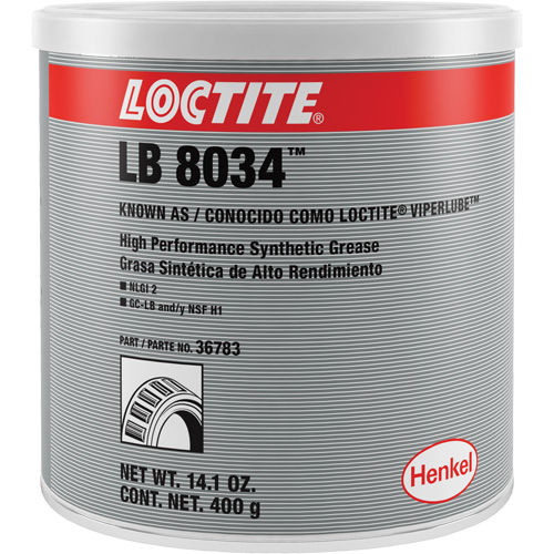 Graisse synth&eacute;tique haute performance ViperLube, 514 g, Canette Dufferin Supply