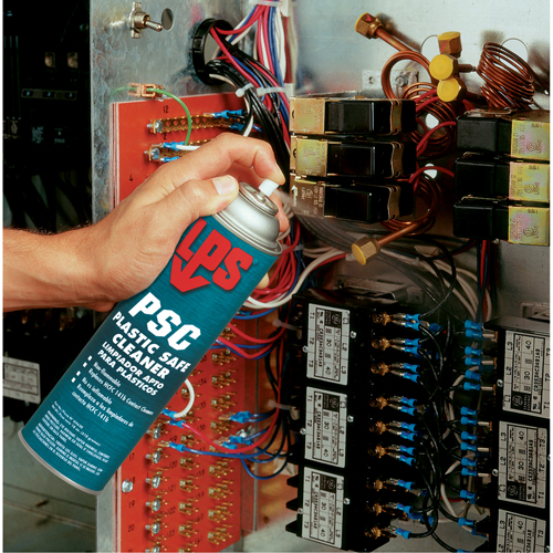 PSC Plastic Safe Cleaner, 18 oz., Aerosol Can Dufferin Supply