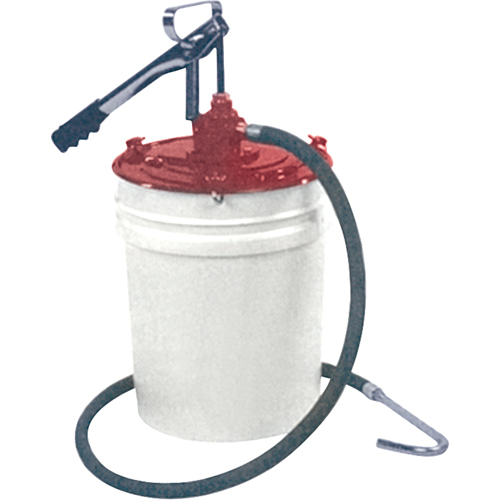 Manual Lubrication Pumps - Dual Leverage Dispensers, Zinc, 2.6 oz./Stroke, Fits 5 gal. Dufferin Supply