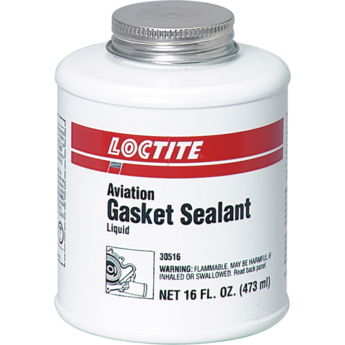 Aviation Gasket Sealant, Brush Can, Brown Dufferin Supply