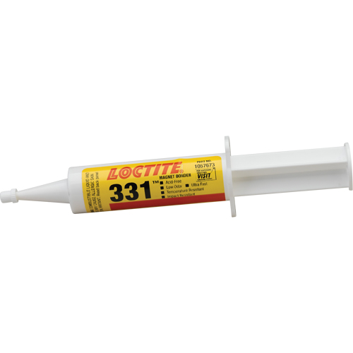 Adh&eacute;sif pour aimant 331, 50 g, Seringue Dufferin Supply
