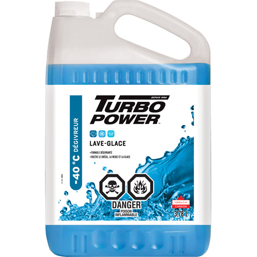 Liquide lave-glace toutes saisons Turbo Power, Cruche, 3,78 L Dufferin Supply