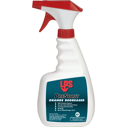 PreSolve&reg; Orange Degreaser, Trigger Bottle Dufferin Supply