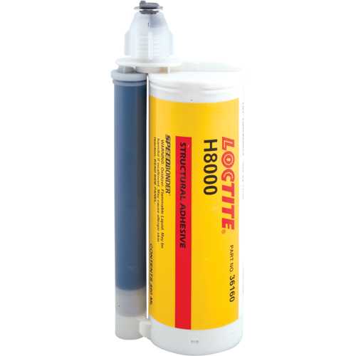 Adh&eacute;sif structural Speedbonder H8000, Deux composants, Cartouche double, 668 g, Vert Dufferin Supply