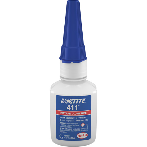 Prism 411 Toughened, Clear, Bottle, 20 g Dufferin Supply