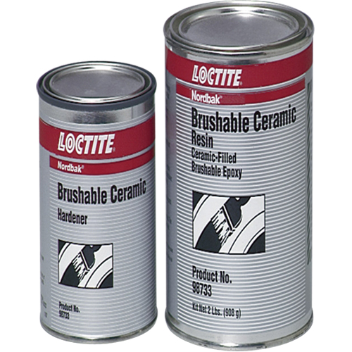 C&eacute;ramique brossable Nordbak, 2 lb, Trousse, Gris Dufferin Supply
