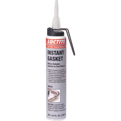 Instant Gasket, Cartridge, Black Dufferin Supply