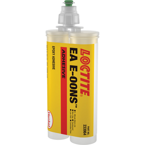 E-00NS Hysol&reg; Epoxy Adhesive, 200 ml, Dual Cartridge, Two-Part, Translucent Dufferin Supply