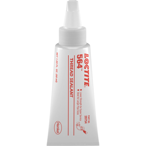 564 Thread Sealant, Tube, 50 ml, -53.9° C - 572° C/-65° F - 300° F Dufferin Supply
