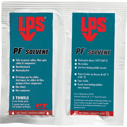 PF&reg; Solvent, Packets Dufferin Supply