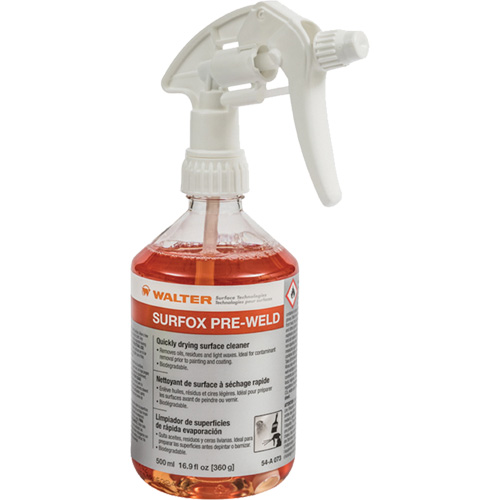 Surfox Pre-Weld, Bouteille &agrave; g&acirc;chette Dufferin Supply