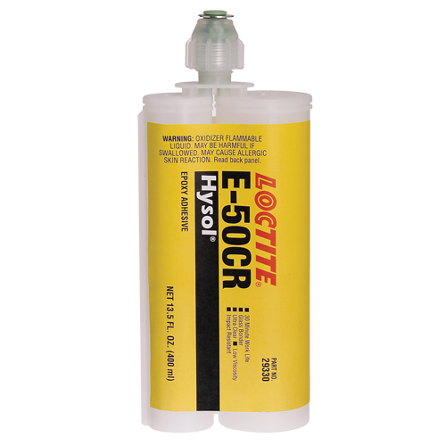 Adh&eacute;sif structurel pour le verre E-30CL, 200 ml, Cartouche double, Deux composants, Ultra clair Dufferin Supply