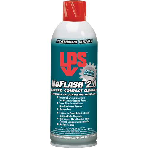 NoFlash&reg; 2.0 Electro Contact Cleaners, Aerosol Can Dufferin Supply