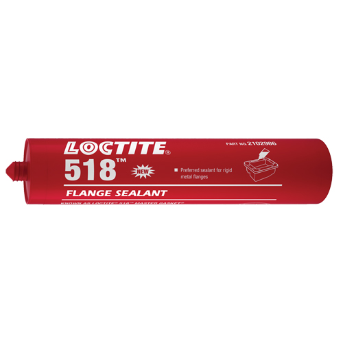 Scellant &agrave; collerettes 518, Cartouche, Rouge Dufferin Supply