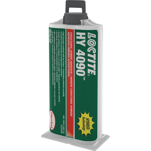 Adh&eacute;sif hybride pour r&eacute;parations structurales HY 4090, Deux composants, Cartouche double, 50 g, Blanc cass&eacute; Dufferin Supply