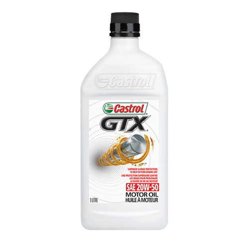 GTX&reg; 20W50 Motor Oil, 1 L, Bottle Dufferin Supply