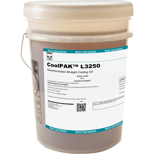 CoolPAK Nonchlorinated Straight Cutting Oil, Pail Dufferin Supply