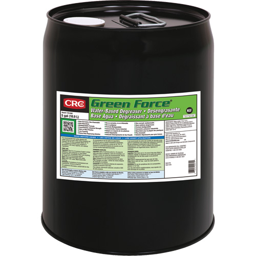 D&eacute;graissant &agrave; base deau Green Force, Seau Dufferin Supply
