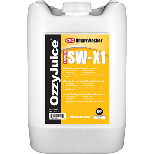 Solution de d&eacute;graissage SmartWasher OzzyJuice SW-X1 HP, Cruche Dufferin Supply