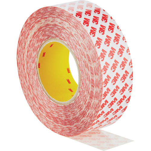 Double-Sided Adhesive Tape, Polyester, 50 mm (1.96") W x 50 m (164') L, 8 mils Thick Dufferin Supply
