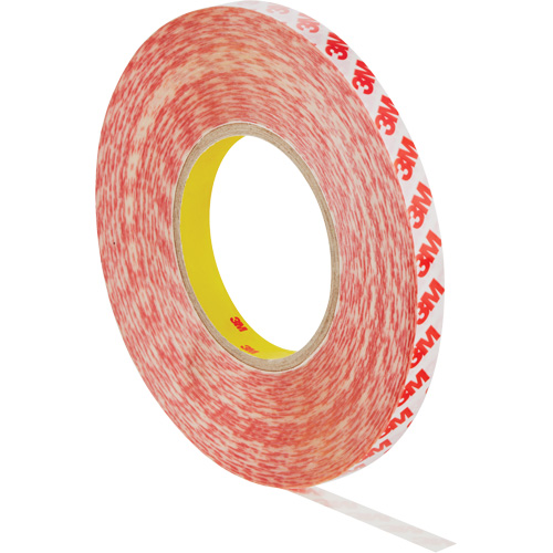 Ruban adh&eacute;sif double face, Polyester, 12 mm (0,47") la x 50 m (164') lo, 8 mils &eacute;pais Dufferin Supply