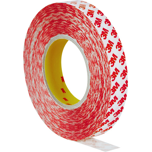 Ruban adh&eacute;sif double face, Polyester, 25 mm (0,98") la x 50 m (164') lo, 8 mils &eacute;pais Dufferin Supply