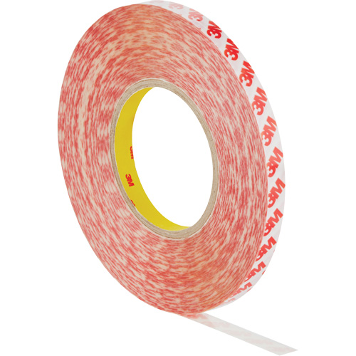 Double-Sided Adhesive Tape, Polyester, 19 mm (0.75") W x 50 m (164') L, 8 mils Thick Dufferin Supply