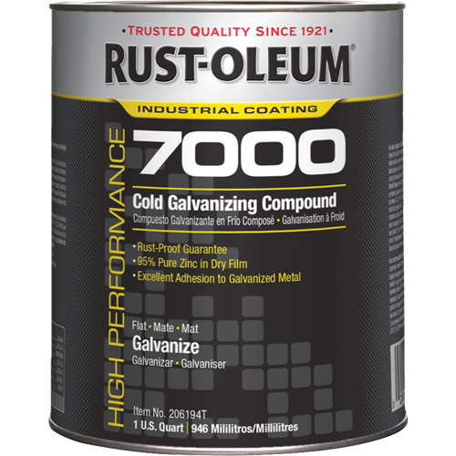 High-Performance 7000 System Cold Galvanizing Compound, Can Dufferin Supply
