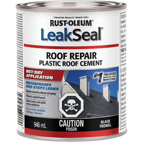 Produit de r&eacute;paration de toit sec/humide LeakSeal Dufferin Supply