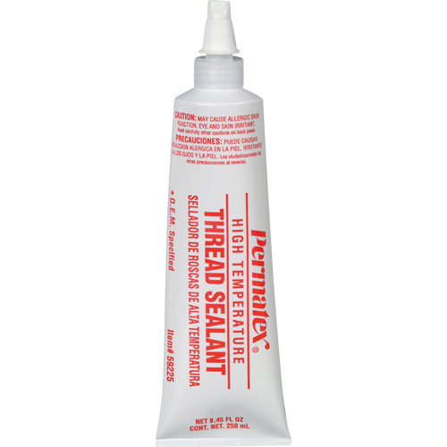 High Temperature Thread Sealant, Tube, 250 ml, -54° C - 204° C/-65° F - 400° F Dufferin Supply