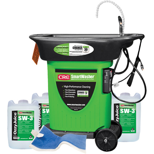 Trousse de bassin de nettoyage de pi&egrave;ces mobile SmartWasher SW-323 Dufferin Supply