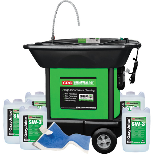 SmartWasher SW-337 Mobile Heavyweight Part Washer Kit Dufferin Supply