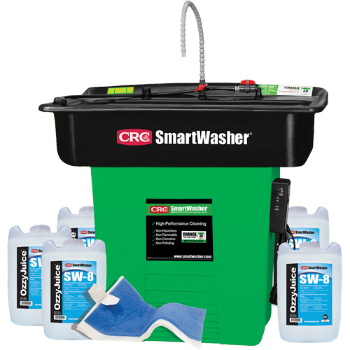 Trousse de bassin de nettoyage de pi&egrave;ces Supersink SmartWasher SW-828 Dufferin Supply