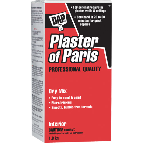 Plaster of Paris Dry Mix, 2 kg, Box Dufferin Supply
