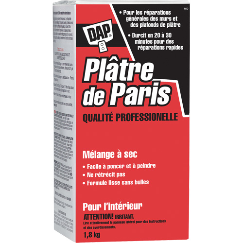Plaster of Paris Dry Mix, 2 kg, Box Dufferin Supply
