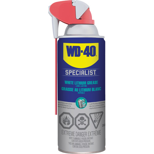 Specialist&reg; High-Performance White Lithium Grease, Aerosol Can Dufferin Supply