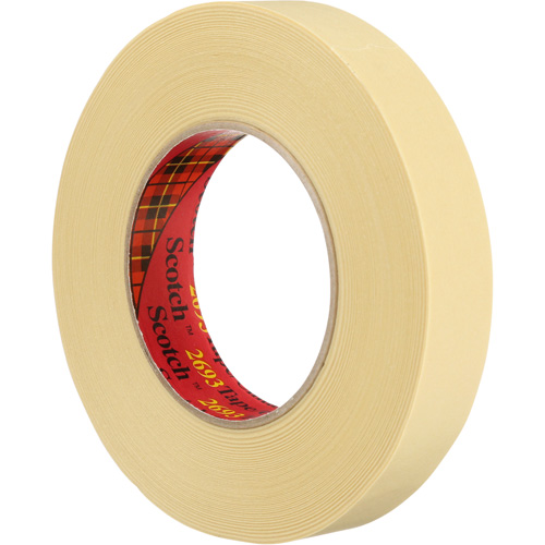 Scotch&reg; High-Performance Masking Tape 2693, 24 mm (1") x 55 m (180'), Tan Dufferin Supply